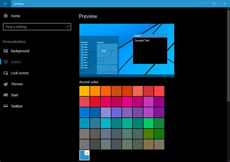 Tip Youll Soon Be Able To Set Custom Accent Colors In Windows 10