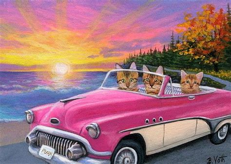Daryl spence 137 views3 year ago. Bengal cats car ocean drive sunset autumn fall original ...