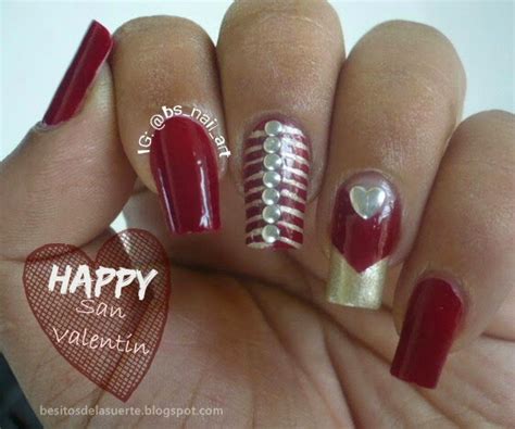 En este artículo vamos a ver algunos de los diseños de uñas que podrían irte bien Besitos de la suerte: Esmaltando con ñ: San valentin Colb ...