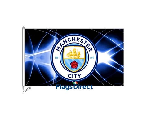 Manchester City Fc Flag Flags Direct