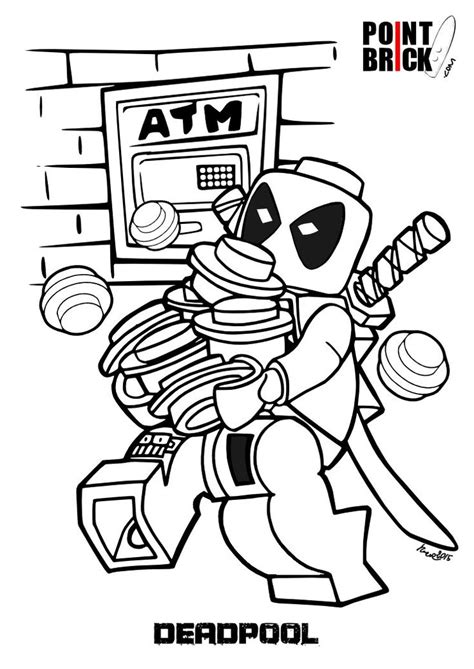 Lego Marvel Avengers Coloring Pages at GetColorings.com  Free