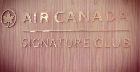 Air Canada Signature Club Inside Scotiabank Arena Luxurious