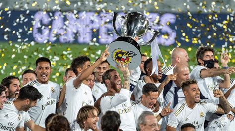 🏆 13 times european champions. Real Madrid: Real Madrid win the longest LaLiga Santander season | MARCA in English