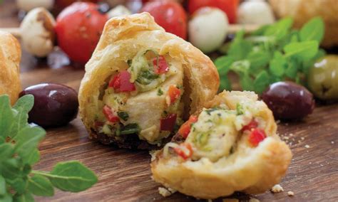 12 Italian Chicken In Pastry Bites