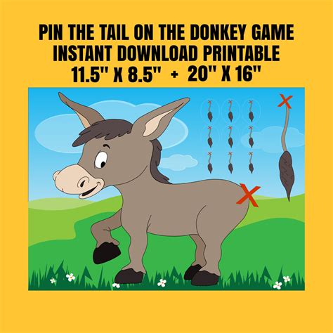 Pin The Tail On The Donkey Wallpaper