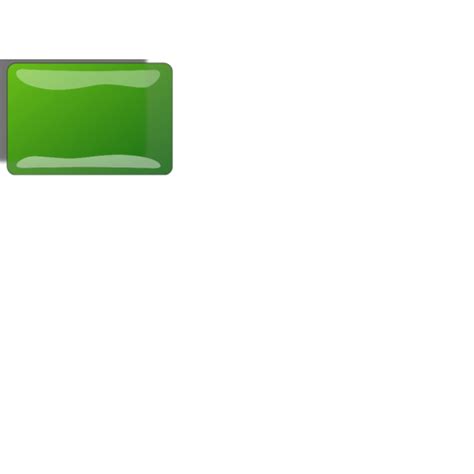 Green Glossy Rectangle Button Png Svg Clip Art For Web Download Clip