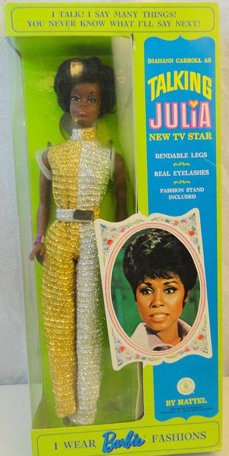Mattel S 1968 Talking Julia Based On The Tv Series With Diahann