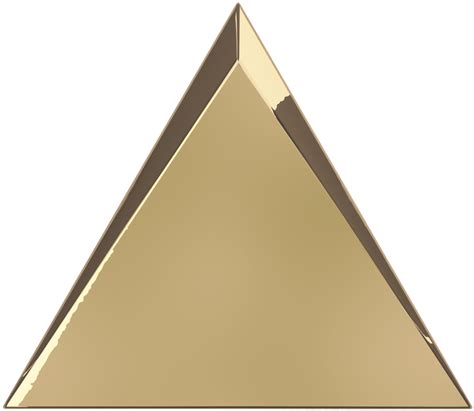 Download Gold Metallic Gold Triangle Transparent Png Download Seekpng