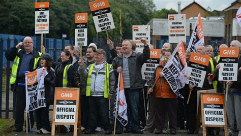 Remploy Workers Strike Against Factory Closures