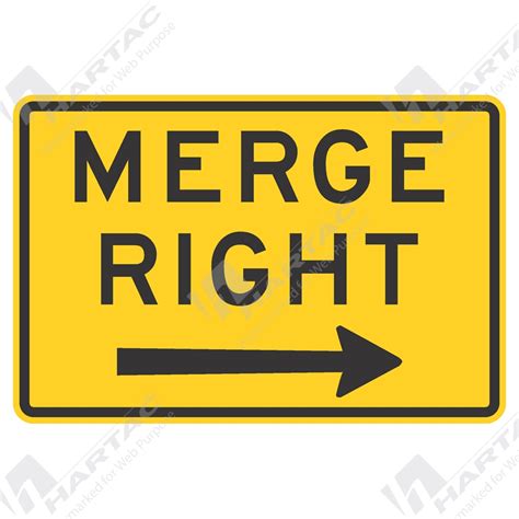 They are extended over the world and there are so many kinds of it. Warning Signs - Merge Right Aluminium Reflective Class 1 ...