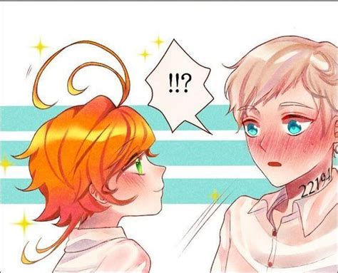 Norman X Emma The Promised Neverland Neverland Norman Anime