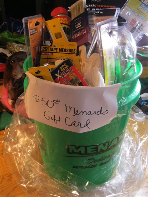 Gift ideas in artists drawing sets. Menards bucket and gift card raffle basket available at ...