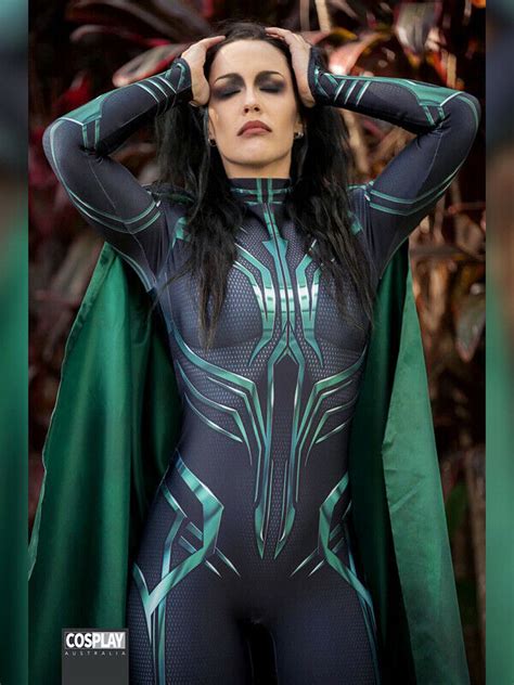 2019 Thor Ragnarok Hela Cosplay Costume Halloween Party Superhero