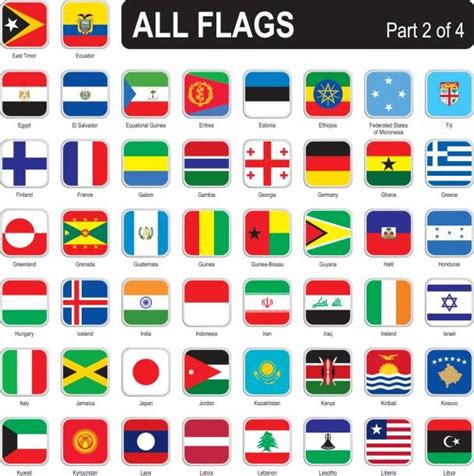 Listed below are the flags for each nation of the world in alphebetical order along with flags of notable regions and international. Full Collection of World Flags in Alphabetical Order ...