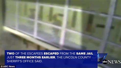 Two Of Four Escaped Oklahoma Inmates Captured After Escape Daily Mail