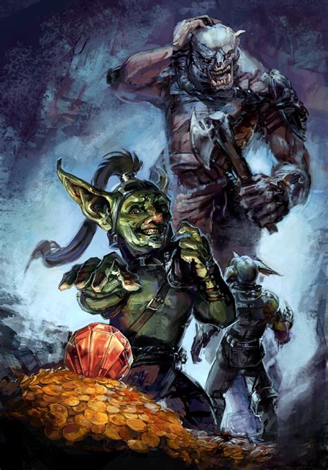 Goblins By Thegryph On Deviantart Мифологические существа Гоблины