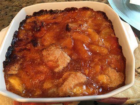 Or a 9x13 if i double the recipe. bisquick peach cobbler 9x13