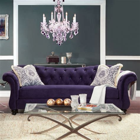 Image Result For How To Decorate A Living Room With Purple Sofas Teal