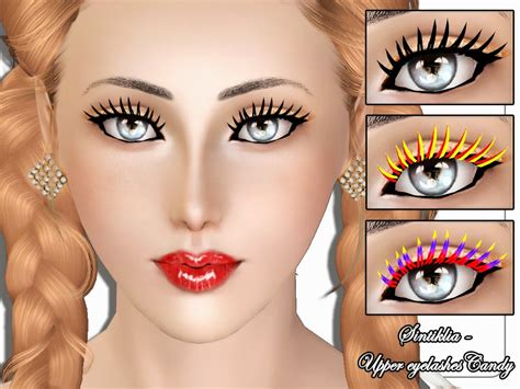 Eyelashes Candy By Sintiklia For Sims 3