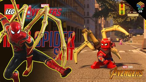 Iron Spider Avengers Infinity War Suit Lego Marvel Avengers Mod