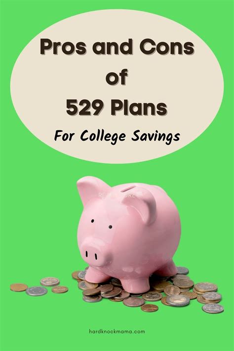 Pros And Cons Of Using A 529 Plan To Save For Your Childs Education