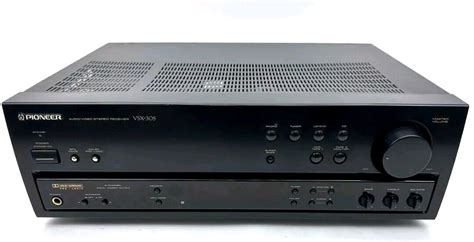 Pioneer Vsx 305 Av Stereo Receiver Dolby Surround Pro Logic See Video