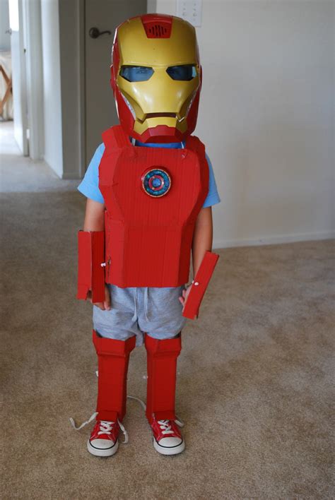 How to make an easy paper iron man hand. Sunshine and a Summer Breeze: DIY Iron Man costume