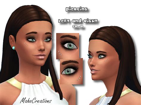 Under Eye Piercings At Tsr The Sims 4 By Love 4 Cc Finds
