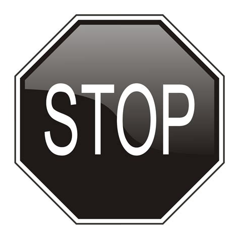 Vector For Free Use Stop Sign