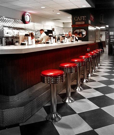 Old fashioned diner aesthetic | aesthetic vintage, diner. Corner Counter in 2020 | Retro diner, American diner ...