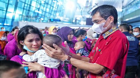 Kemensos Terima Pemulangan 87 Pekerja Migran Indonesia Pmi Dari Malaysia