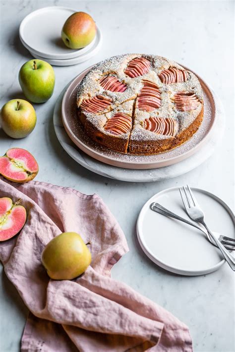 Apple and almond cake recipe uk. Almond Cake with Pink Apples - The Floured Table | Recipe ...