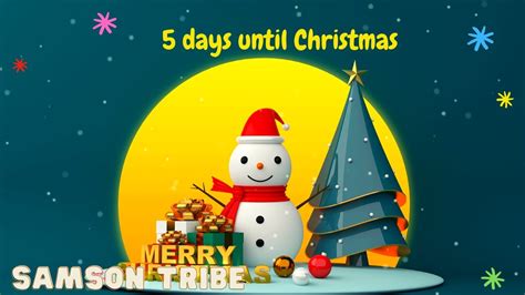 Live Christmas Countdown 5 Days Until Christmas Belgium Time Youtube
