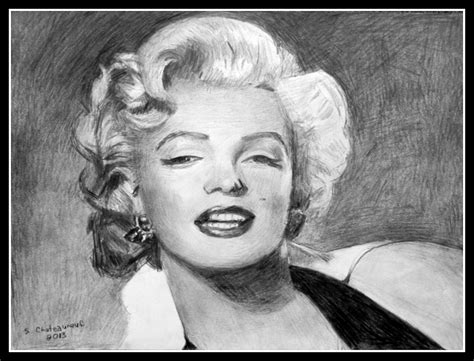 Marilyn Monroe Pencil Sketch At Explore Collection