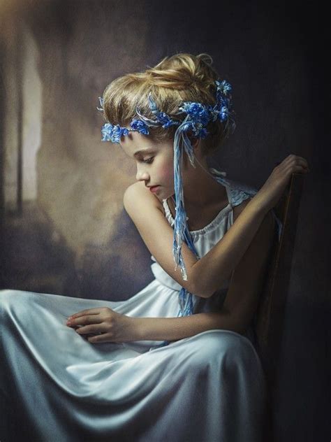 photographer dmitry baev odesa fine art portrait fashion fine art portraits blue flower