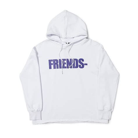 Vlone Friends Purple Logo Hoodie
