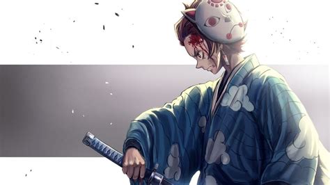 Anime Wallpaper Demon Slayer Mask Hachiman Wallpaper
