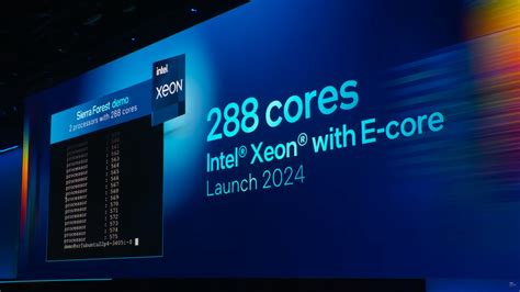 Intel Unveils 288 Core Sierra Forest Xeon Cpu 5th Gen Emerald Rapids