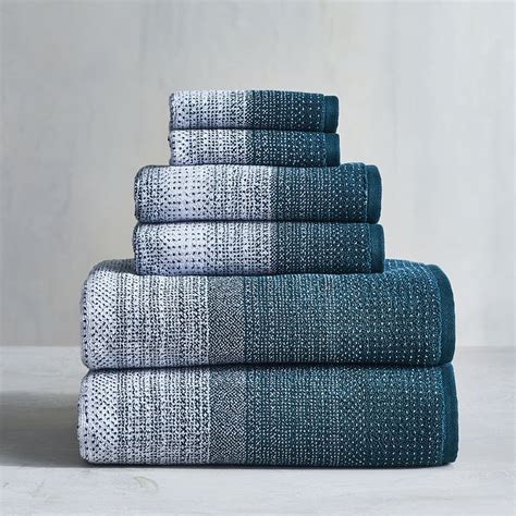 Better Homes And Gardens Signature Soft Heathered 6 Piece Towel Set Teal