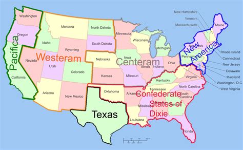The Uncarved Block: The Un-United States of America
