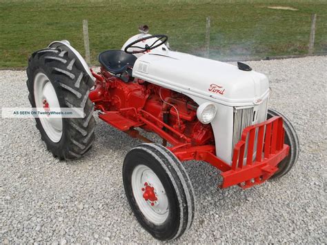 Ford 8n Tractors 1951 Ford 8n Tractor With Antique And Vintage Farm