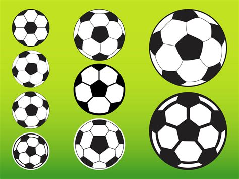 Soccer Balls Pack Vector Art And Graphics