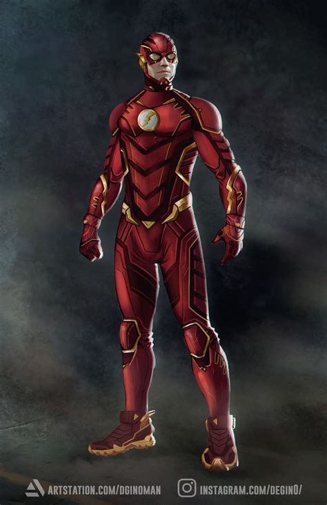 Artstation The Flash Suits Concepts