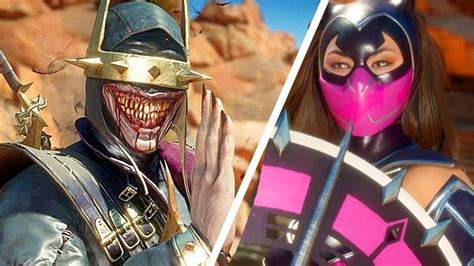 Mortal Kombat 11 Catwoman Skin Vs Batman Who Laughs Skin Gameplay Very