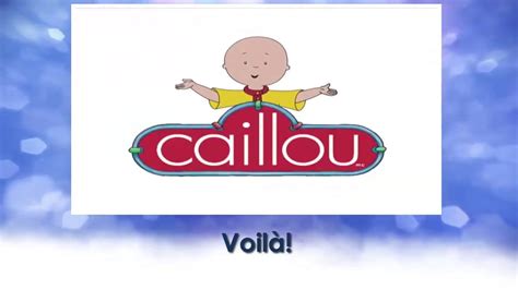 Caillou Theme Song In French With Subtittles Youtube