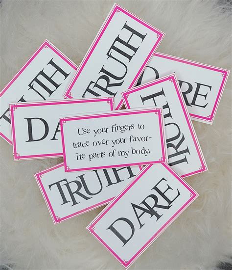 valentine s day sexy truth or dare etsy uk