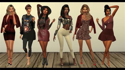 Sims 4 Cc Black Girls Rock Youtube