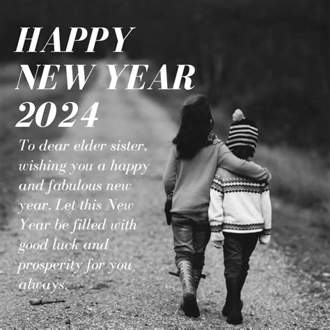 50 Happy New Year Wishes For Sister 2024 With Images Iphone2lovely