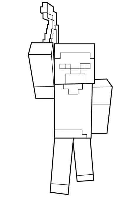 Minecraft Coloring Pages Herobrine Raymond Robles Coloring Pages