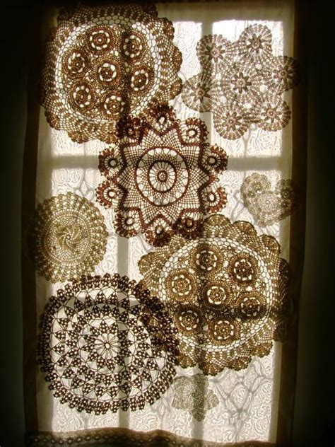 Quilts And Projects Crochet Curtains Doilies